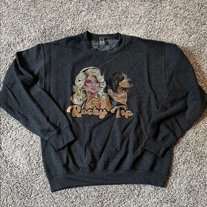 Gildan Charcoal Graphic Crew Neck Sweater